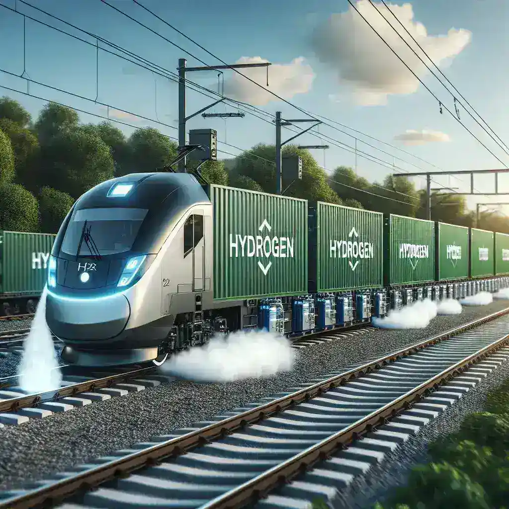 Empresas Ferroviárias Testam Locomotivas Híbridas Movidas a Hidrogênio